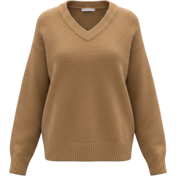 Abercrombie & Fitch Sweaters - Abercrombie and Fitch V neck oversized sweater XXS